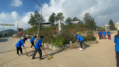 HƯỚNG ỨNG NGÀY HỘI ĐẠI ĐOÀN KẾT CỦA THÔN XÍN MẦN NĂM 2024